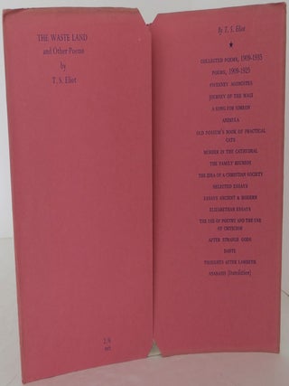 The Waste Land and Other Poems