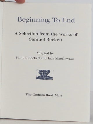 Beginning to End