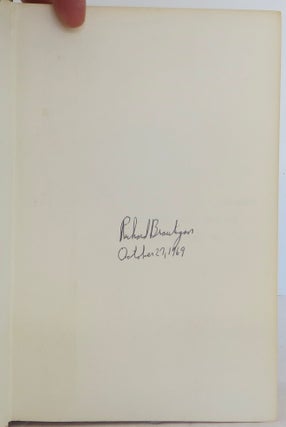 Richard Brautigan's Trout Fishing in America, The Pill Versus the Springhill Mine Disaster, and In Watermelon Sugar