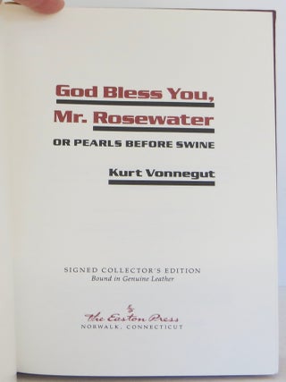 God Bless You, Mr. Rosewater