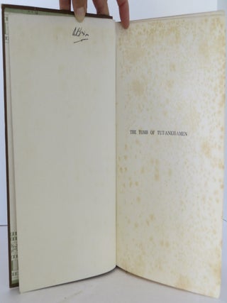 The Tomb of Tut-Ankh-Amen, Vol. I