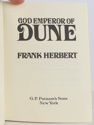God Emperor of Dune